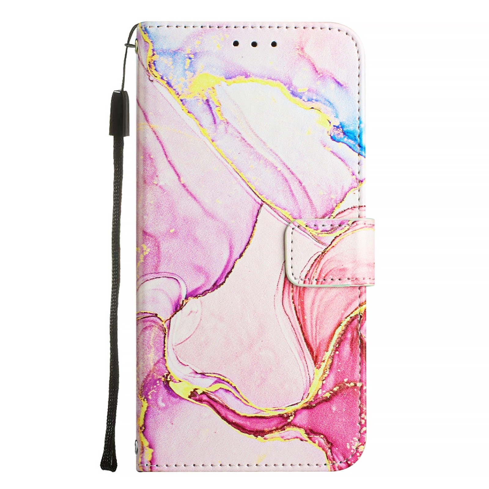 Tel1 TCL 50 SE Marble Pattern Θήκη Βιβλίο - Rose Gold