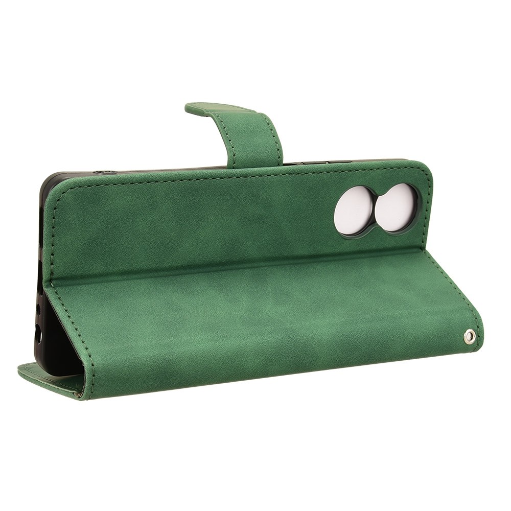 Tel1 TCL 40 NXTpaper 4G / TCL 50 SE Skin Feel Magnetic Flip Θήκη Βιβλίο - Green