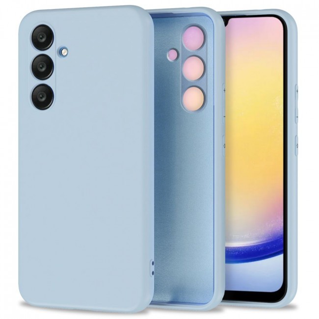 Forcell Samsung Galaxy A55 5G Θήκη Σιλικόνης - Light Blue