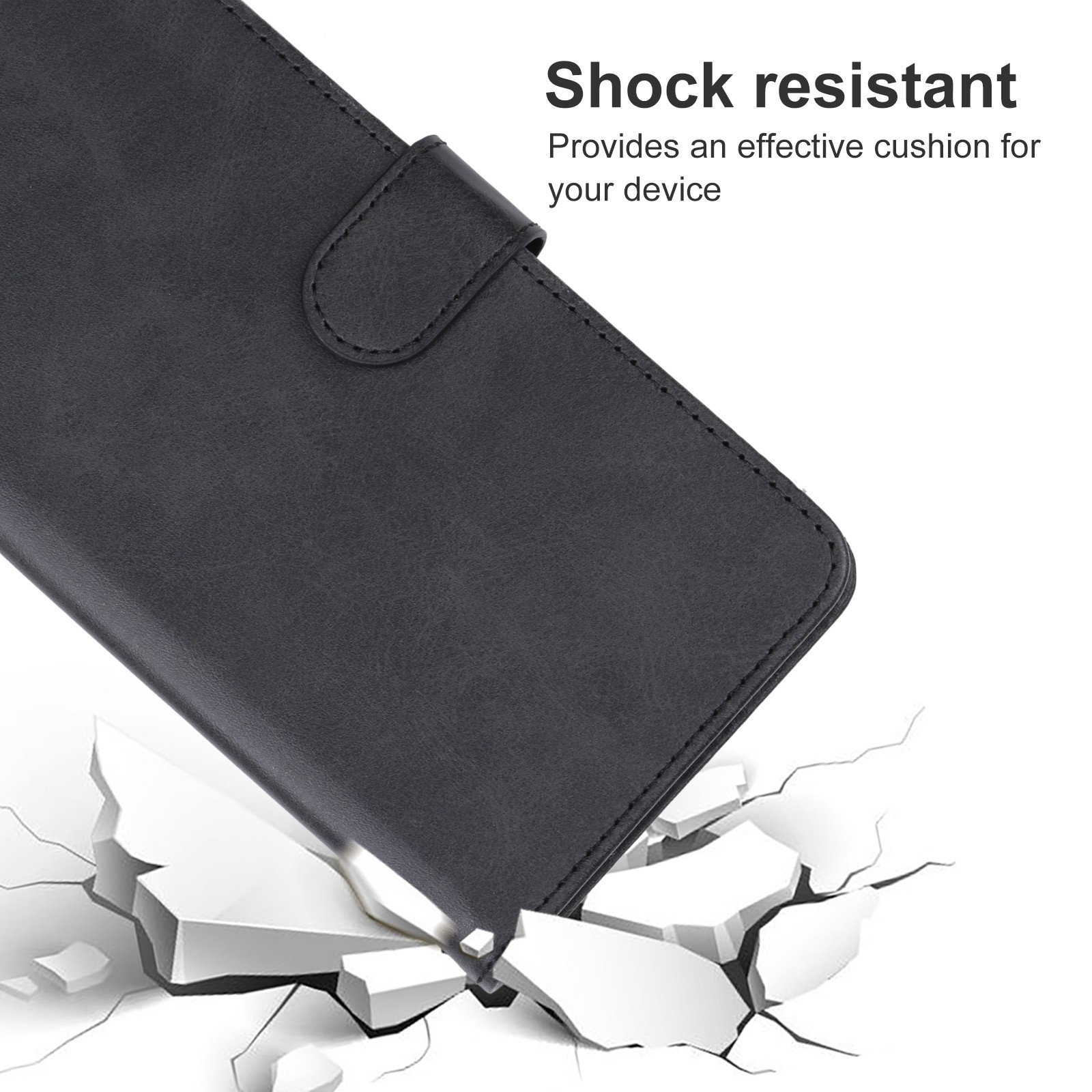Tel1 TCL 50 SE Wallet Θήκη Βιβλίο - Black