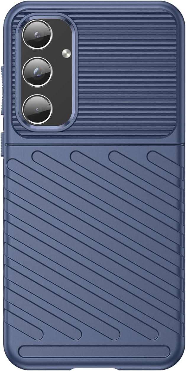 Forcell Samsung Galaxy A53 5G Thunderbolt Shockproof Θήκη Σιλικόνης - Blue