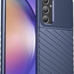 Forcell Samsung Galaxy A53 5G Thunderbolt Shockproof Θήκη Σιλικόνης - Blue