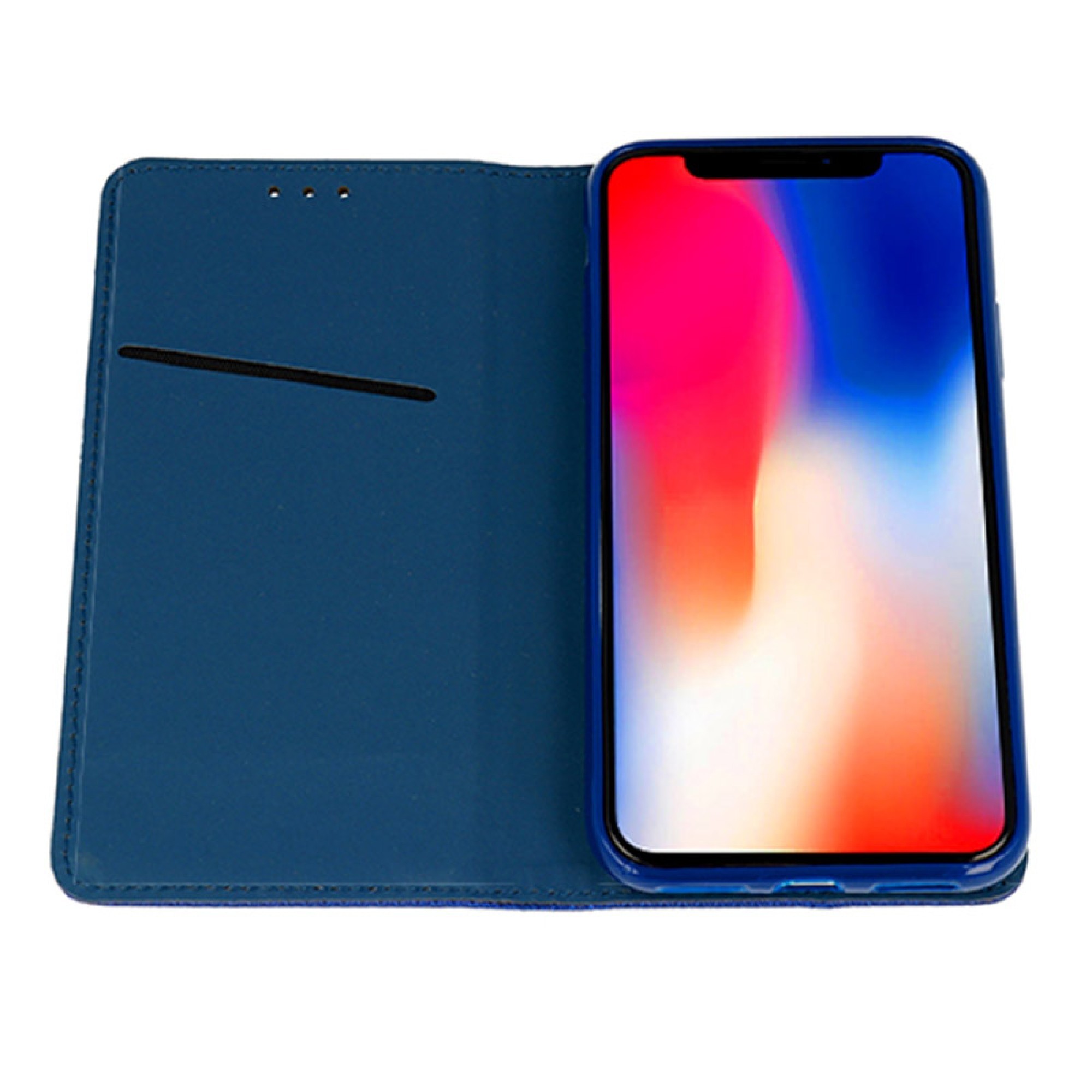 Tel1 Samsung Galaxy S24 Plus 5G Smart Magnet Θήκη Βιβλίο - Blue