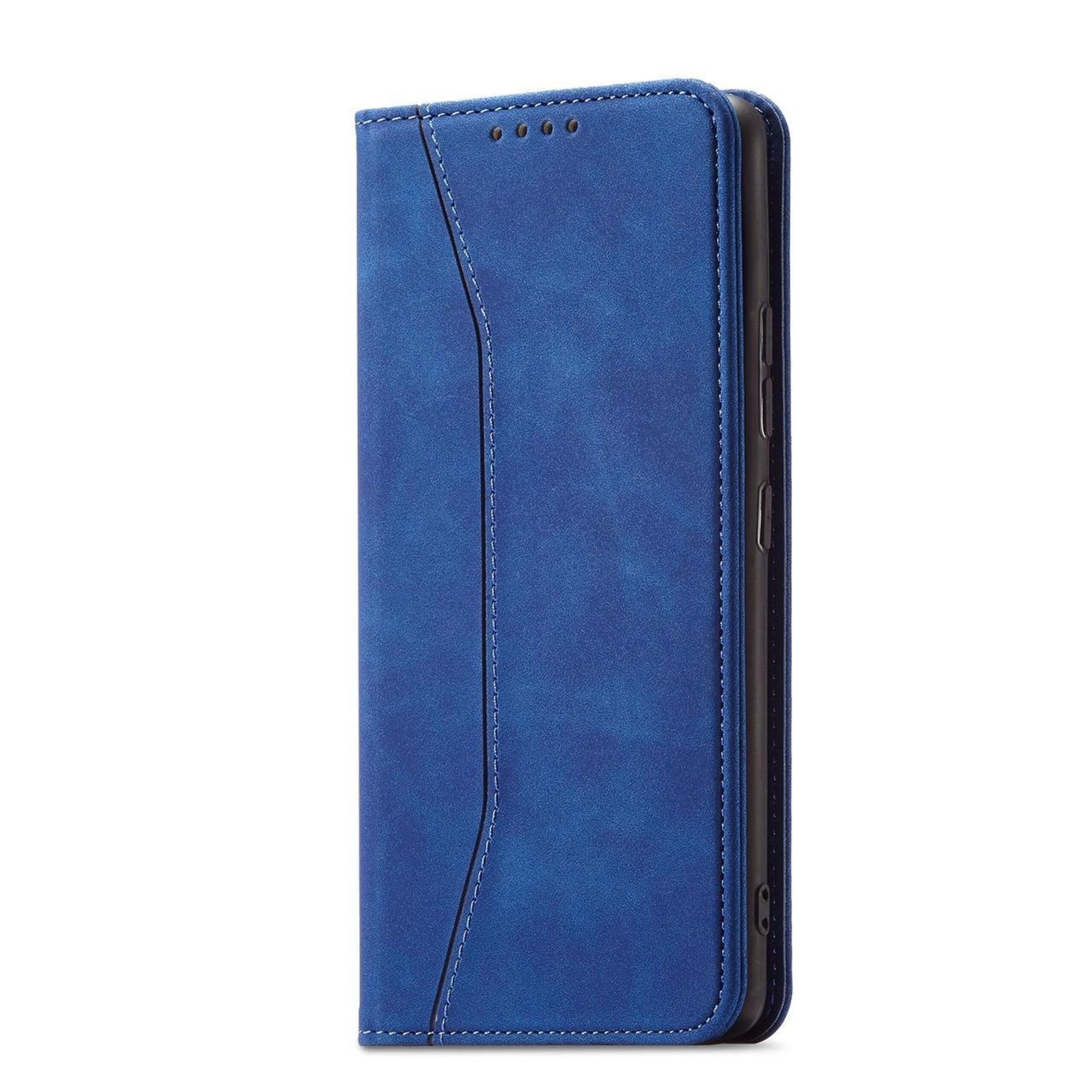 Tel1 Samsung Galaxy S23 Ultra 5G Magnet Fancy Θήκη Βιβλίο - Blue