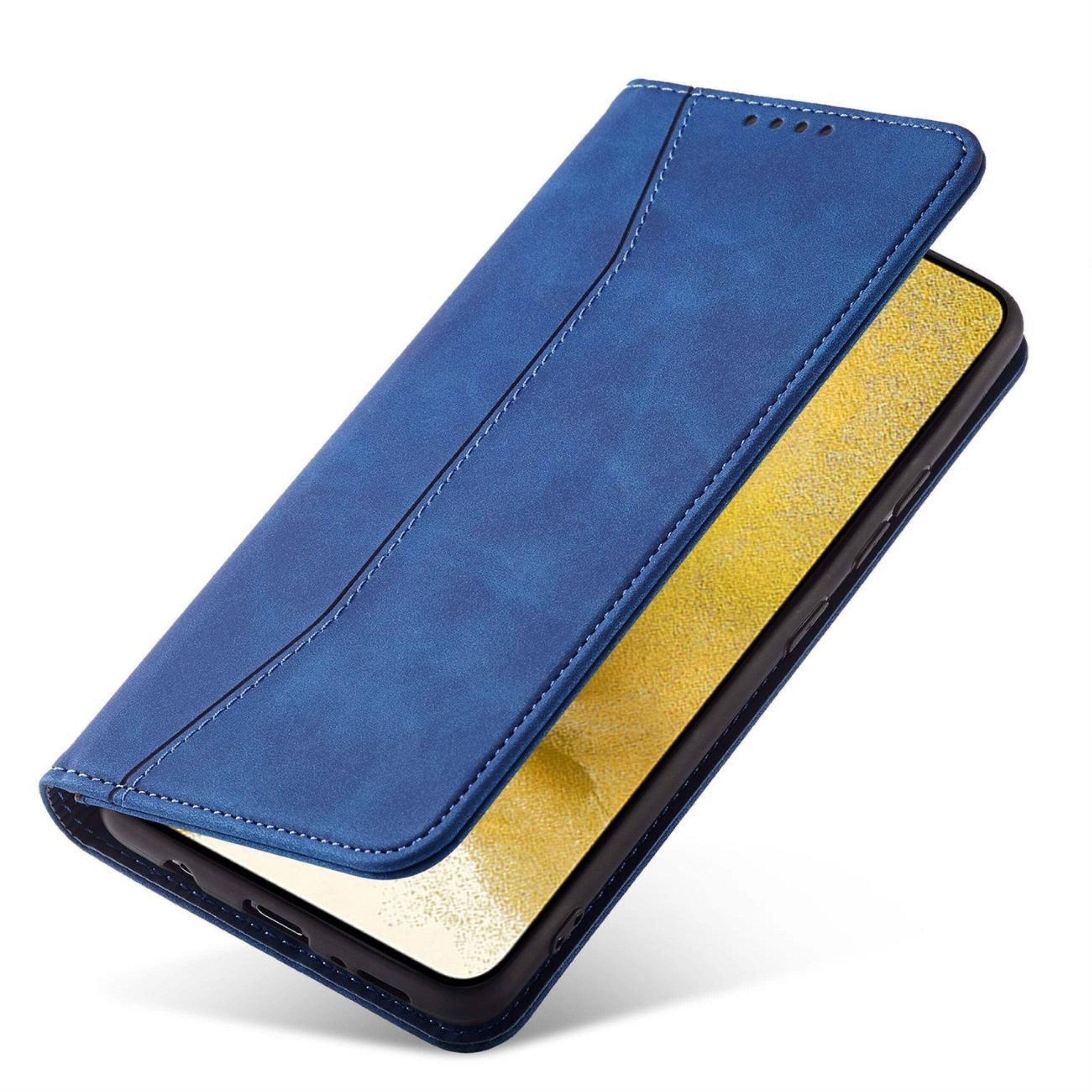 Tel1 Samsung Galaxy S23 Ultra 5G Magnet Fancy Θήκη Βιβλίο - Blue
