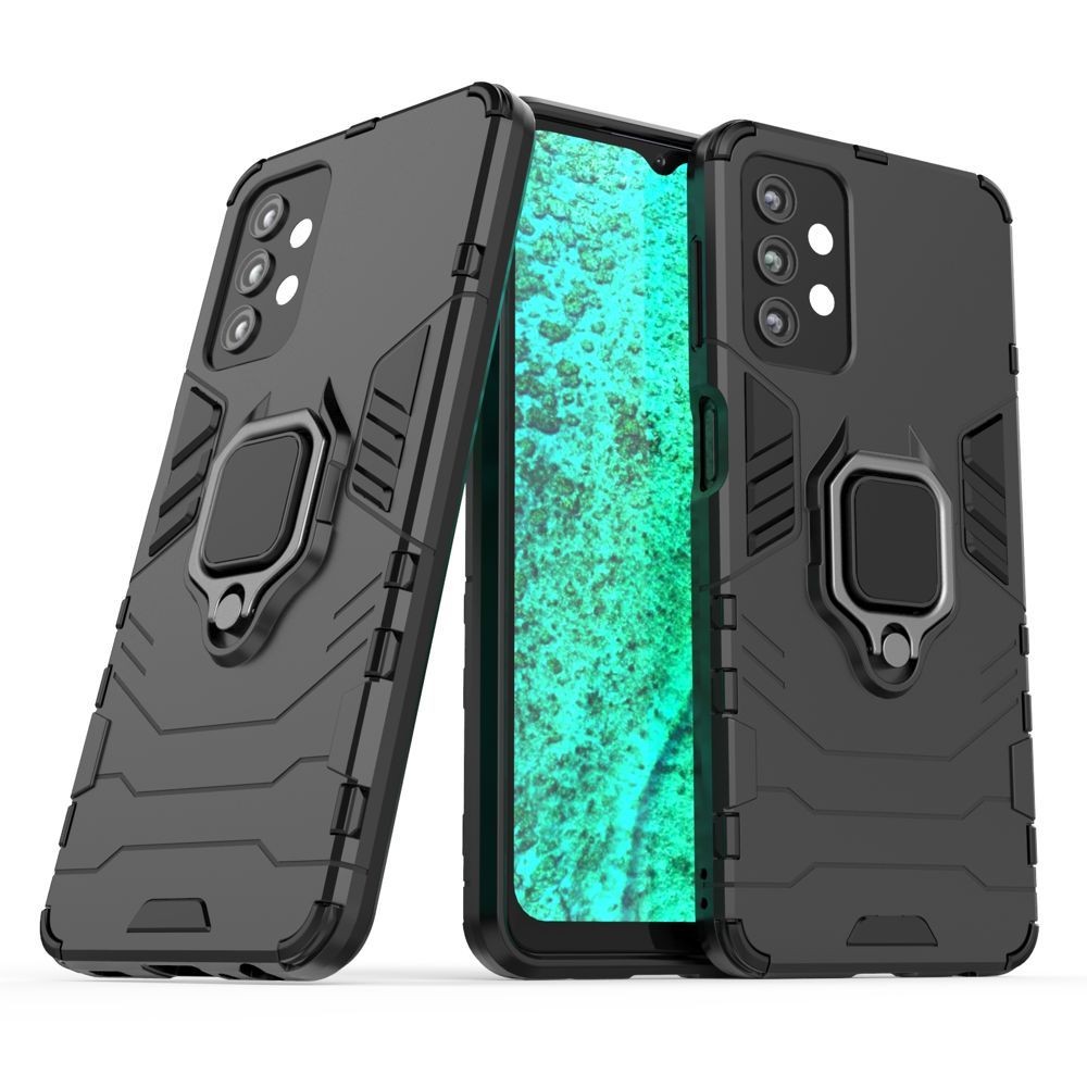 Forcell Samsung Galaxy A13 5G / A04s Shockproof Holder Σκληρή Θήκη Σκληρή - Black