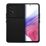 Forcell Samsung Galaxy A33 5G Slide Camera Θήκη Σιλικόνης - Black