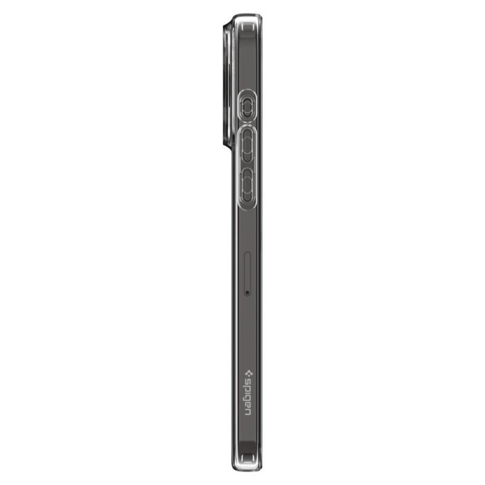 Spigen iPhone 15 Pro Liquid Crystal Back Cover Θήκη Σιλικόνης TPU - Διάφανη