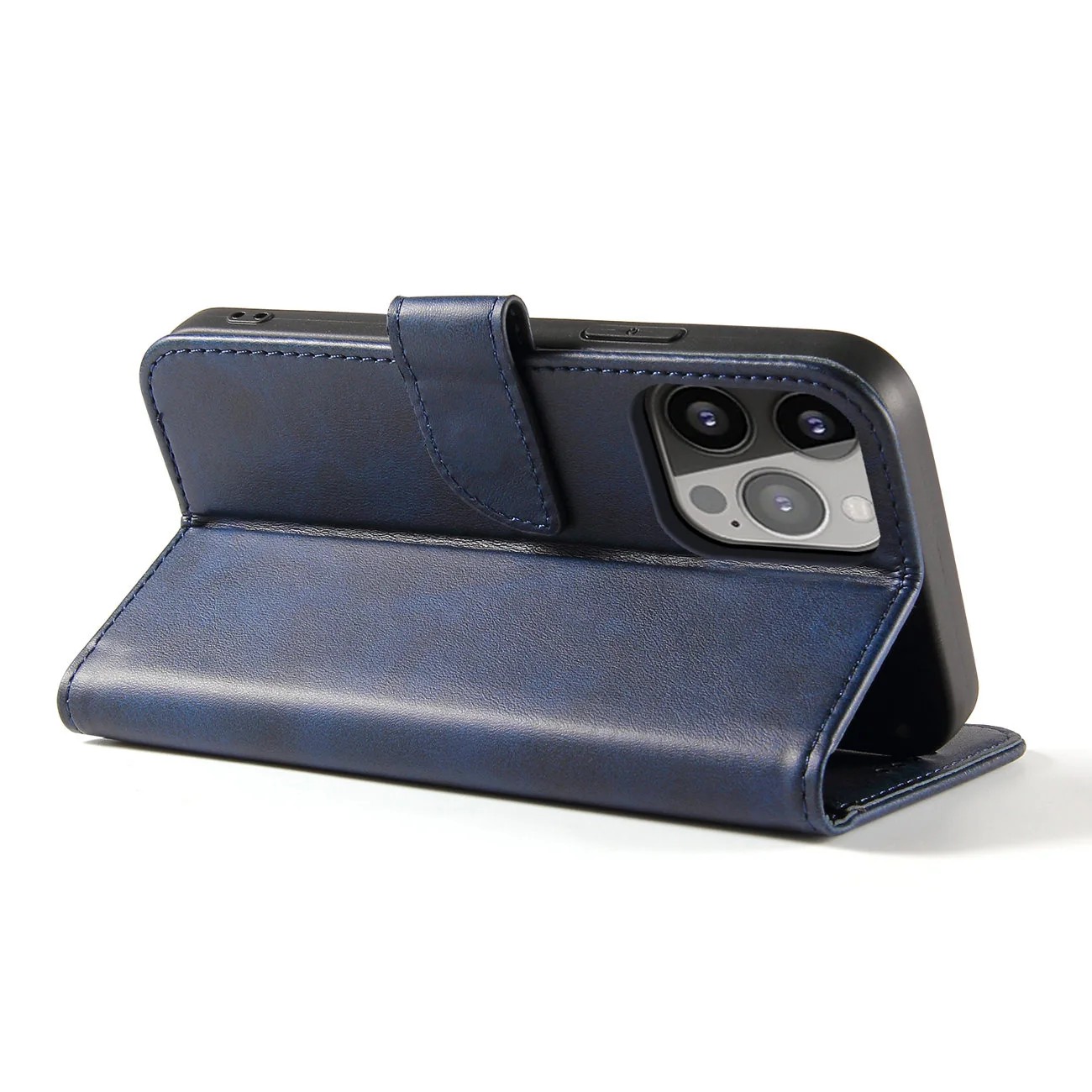Tel1 iPhone 15 Pro Max Elegant Θήκη Βιβλίο - Blue