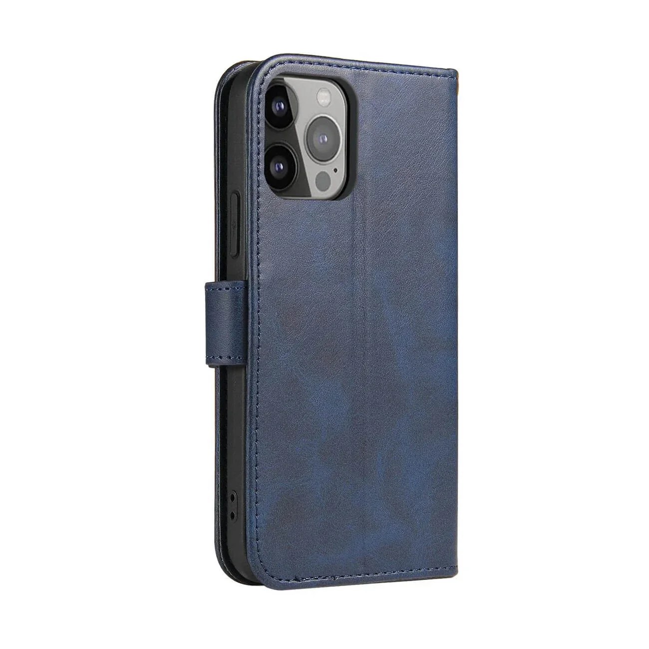 Tel1 iPhone 15 Pro Max Elegant Θήκη Βιβλίο - Blue