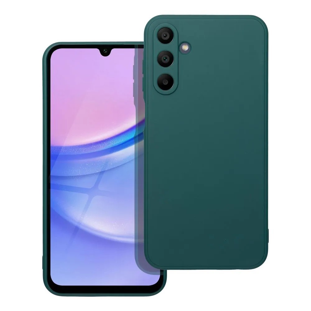 Forcell Samsung Galaxy A55 5G Matt TPU Θήκη Σιλικόνης - Green