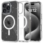 Tech Protect iPhone 16 Pro MagSafe Hybrid Θήκη Σιλικόνης - Διάφανη Με Γκλίτερ