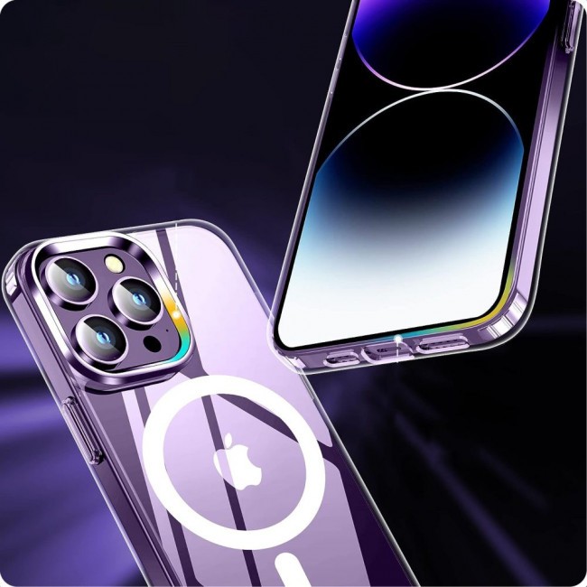 Tech Protect iPhone 15 Pro MagSafe Flexair Hybrid Θήκη Σιλικόνης - Διάφανη
