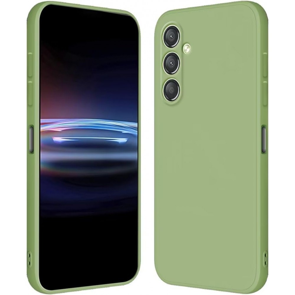 Forcell Samsung Galaxy A15 5G / A15 4G Θήκη Σιλικόνης - Olive
