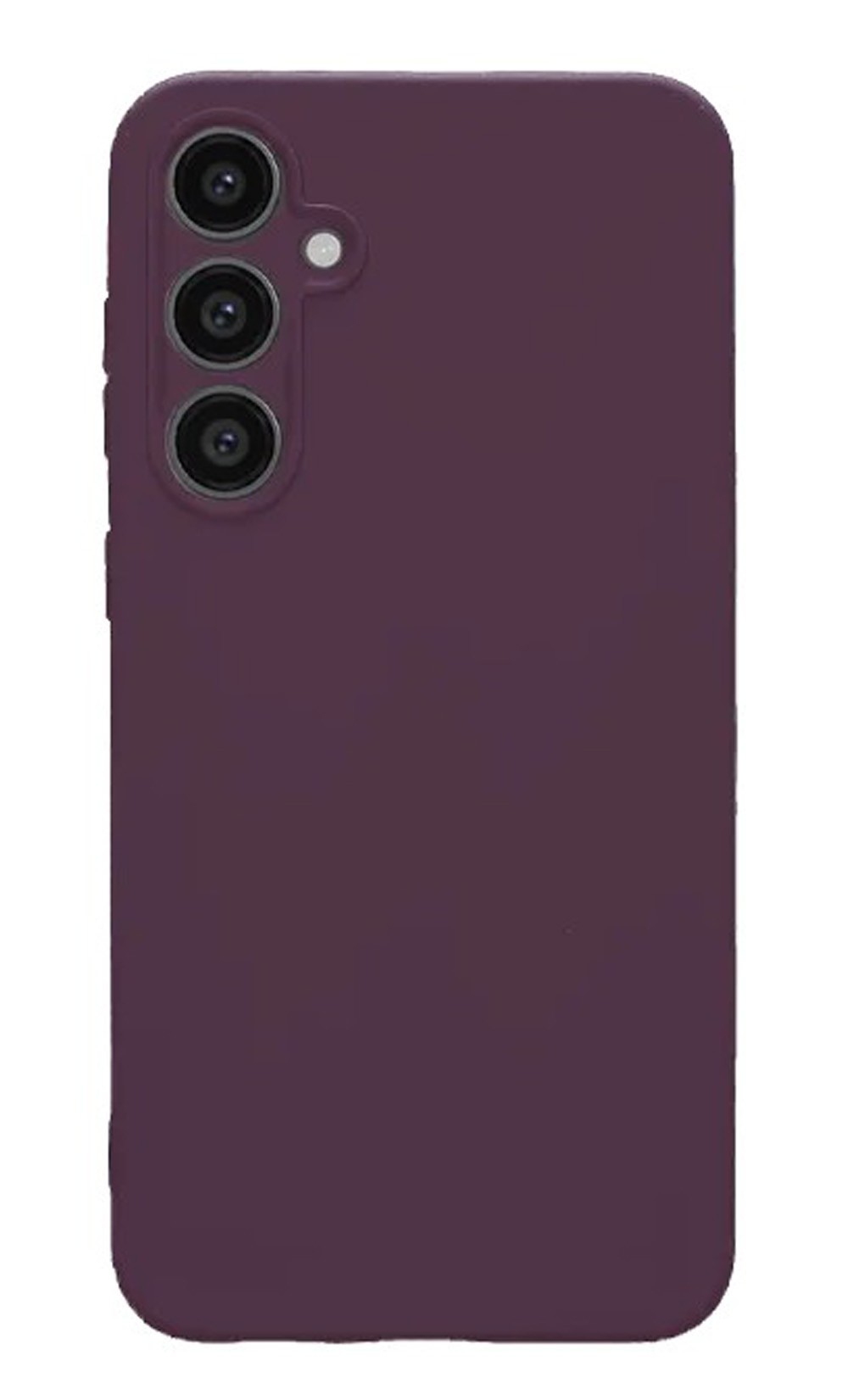 Forcell Samsung Galaxy A55 5G Θήκη Σιλικόνης - Plum