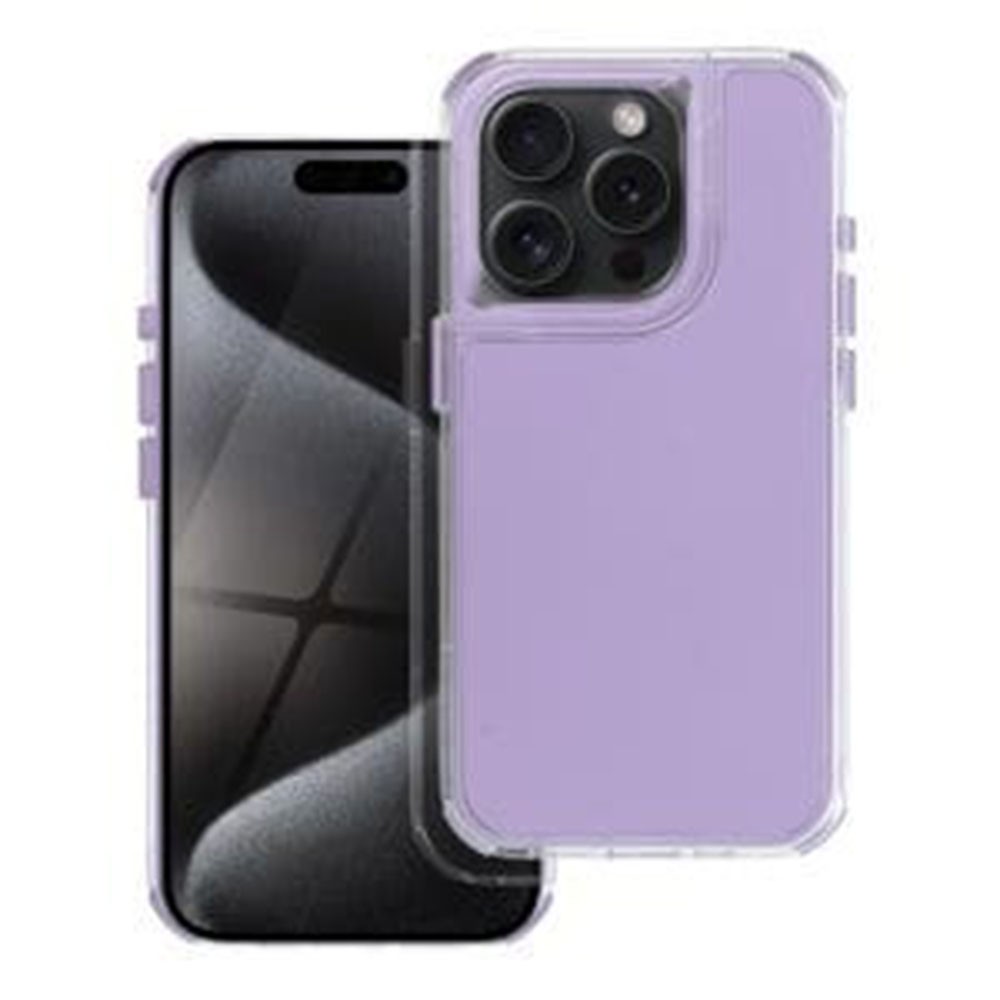 Forcell iPhone 16 Pro Max Matrix Θήκη Σιλικόνης - Violet