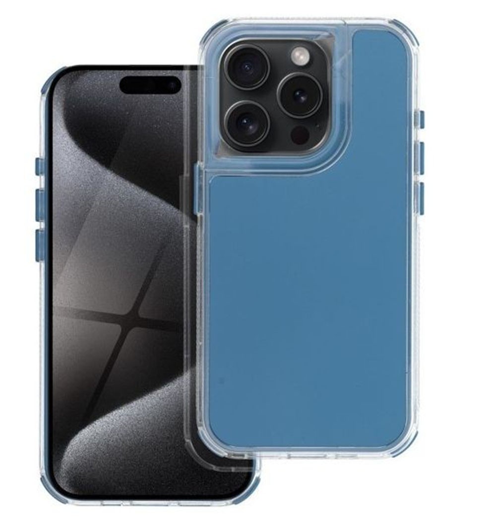 Forcell iPhone 14 Pro Matrix Θήκη Σιλικόνης - Blue