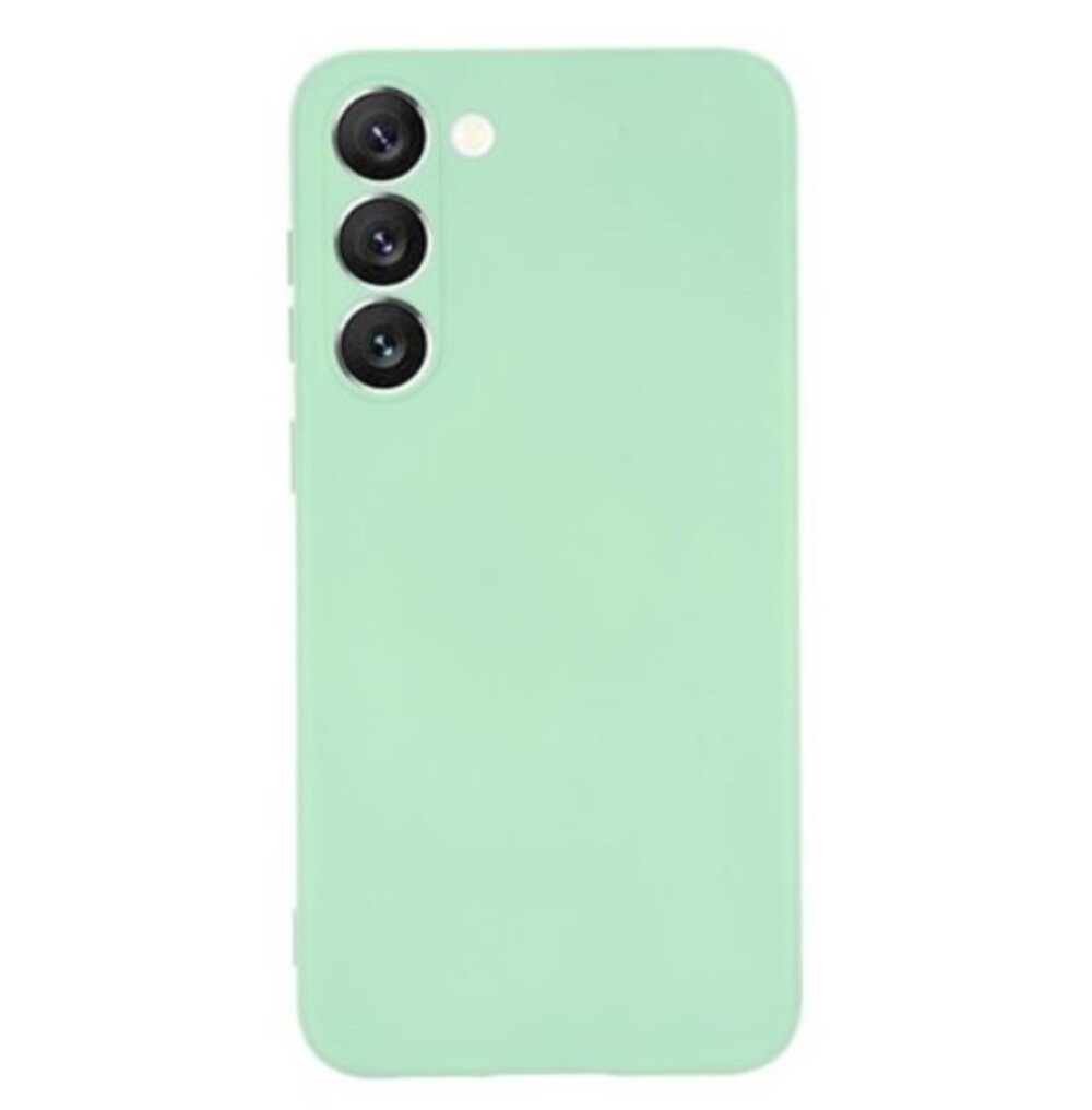Forcell Samsung Galaxy S23 5G Matt Θήκη Σιλικόνης - Mint