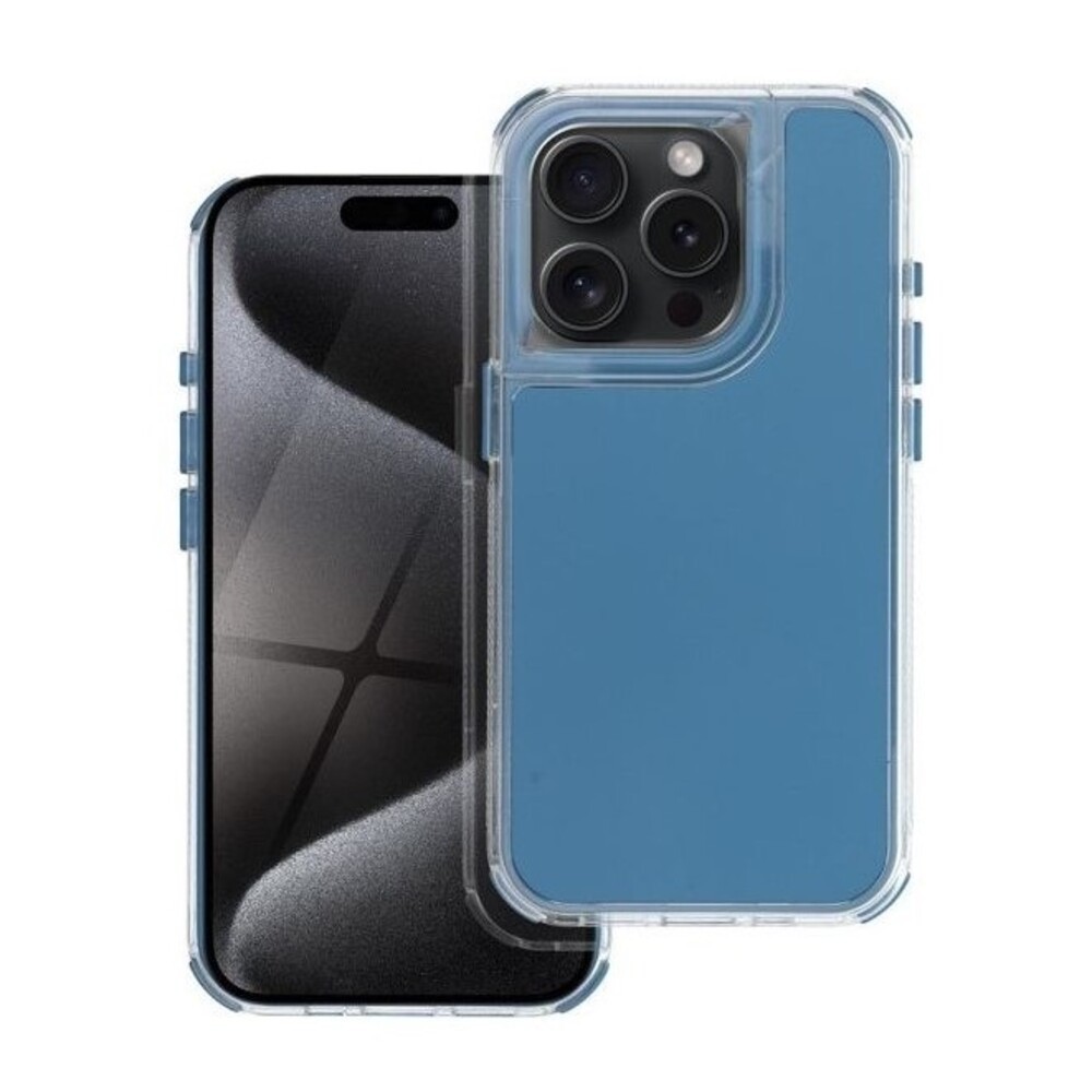 Forcell iPhone 16 Pro Max Matrix Θήκη Σιλικόνης - Blue