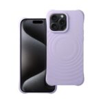 Forcell iPhone 16 Pro Max MagSafe Θήκη Σιλικόνης - Purple