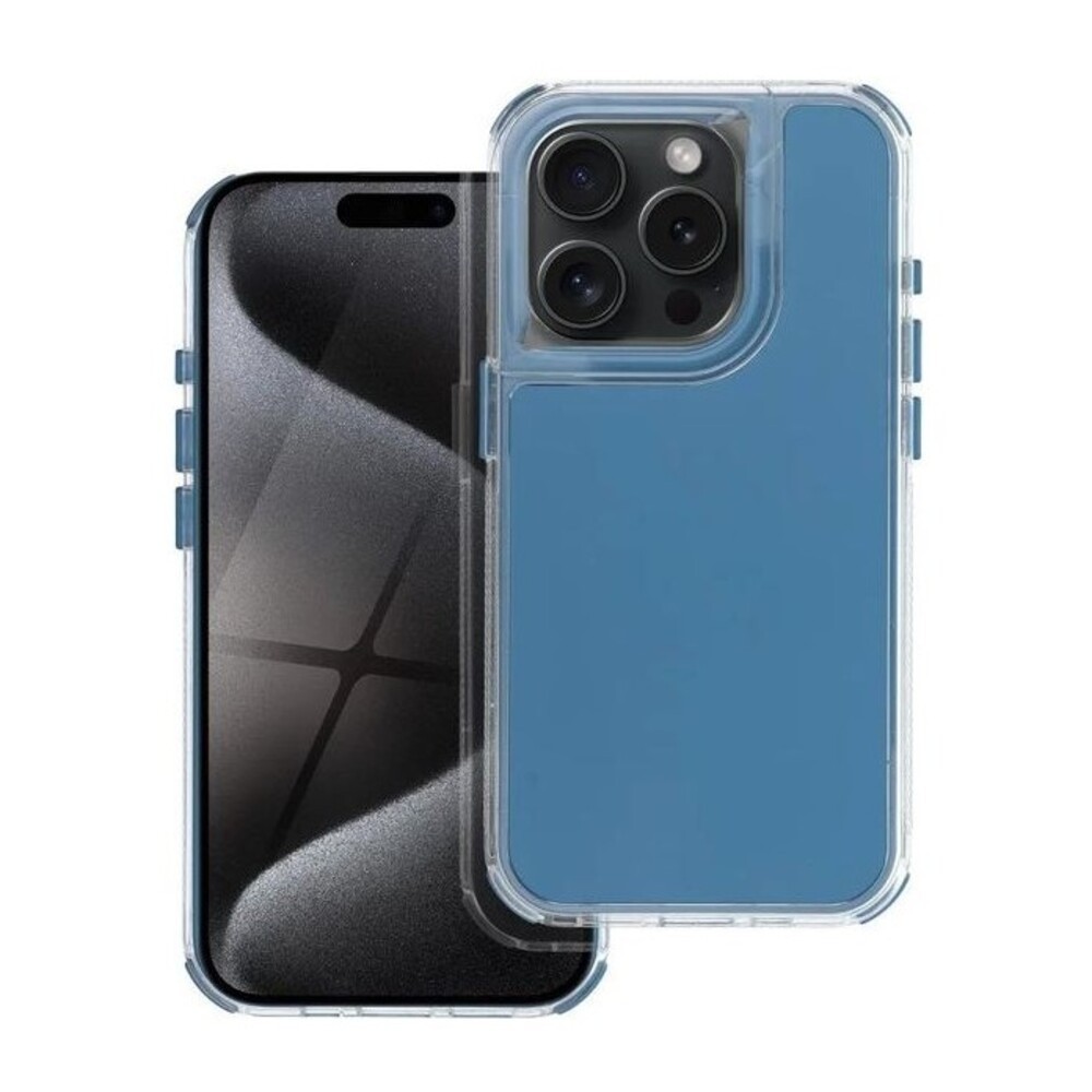Forcell iPhone 16 Plus Matrix Θήκη Σιλικόνης - Blue