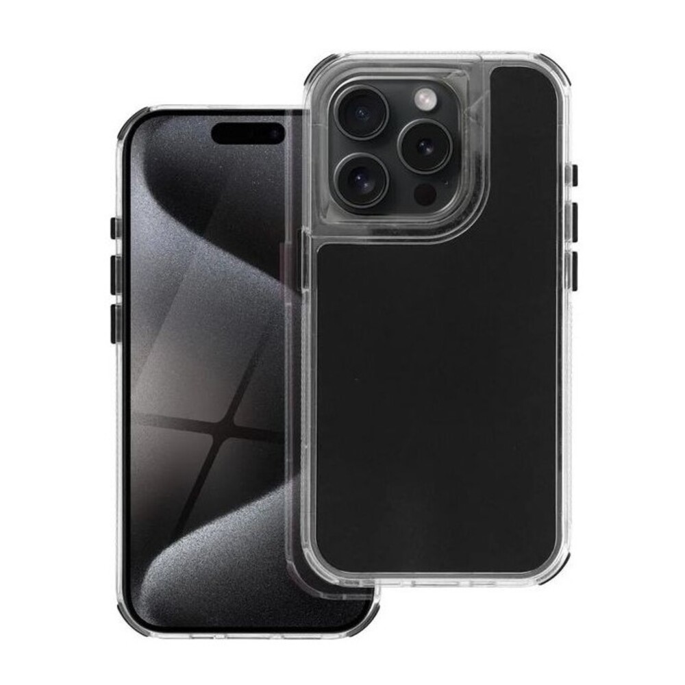Forcell iPhone 16 Plus Matrix Θήκη Σιλικόνης - Black
