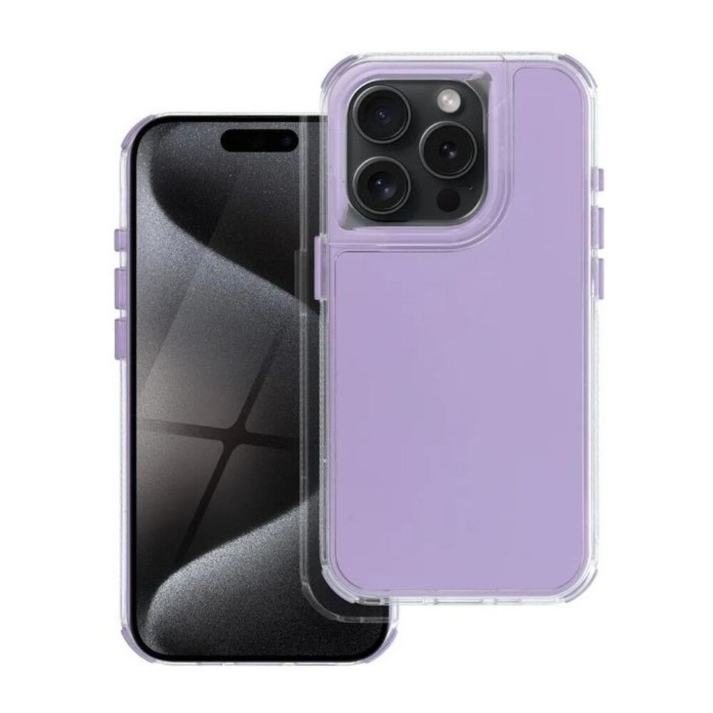 Forcell iPhone 16 Plus Matrix Θήκη Σιλικόνης - Violet