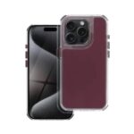 Forcell iPhone 14 Pro Matrix Θήκη Σιλικόνης - Burgundy