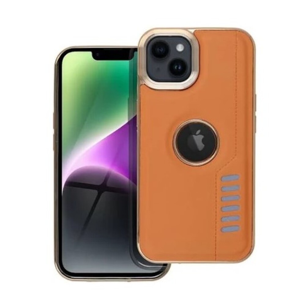 Forcell iPhone 14 Milano Θήκη Σιλικόνης - Brown
