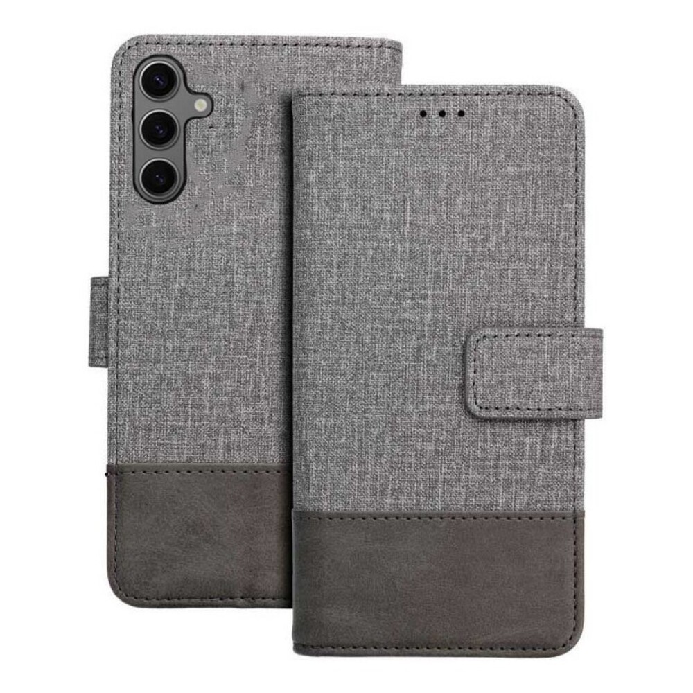 Tel1 Samsung Galaxy A13 5G / A04s Gomma Θήκη Βιβλίο - Grey