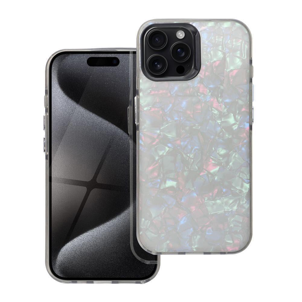 Forcell iPhone 16 Pro Tutti Frutti Θήκη Σιλικόνης - Grey