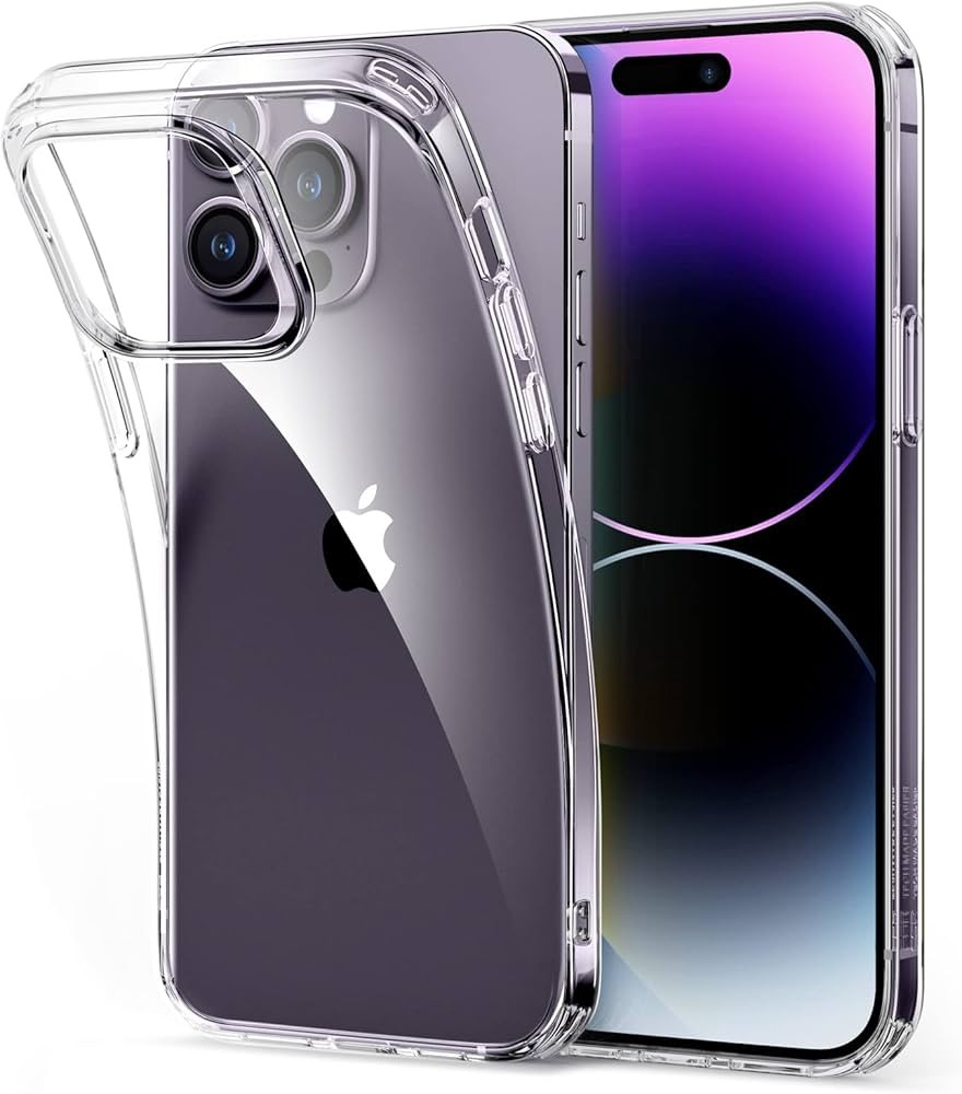 Forcell iPhone 14 Pro 2.0mm Θήκη Σιλικόνης - Διάφανη