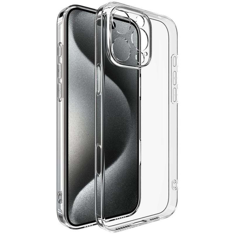 Forcell iPhone 16 Pro Θήκη Σιλικόνης TPU 1.5mm - Διάφανη
