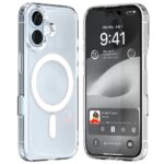 Forcell iPhone 16 Plus MagSafe Θήκη Σιλικόνης - Διάφανη