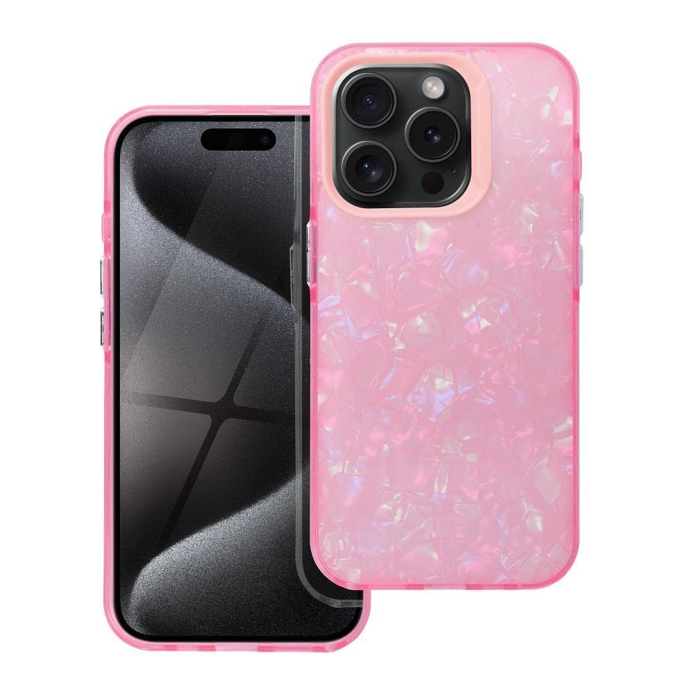 Forcell iPhone 14 Pro Tutti Frutti Θήκη Σιλικόνης - Pink
