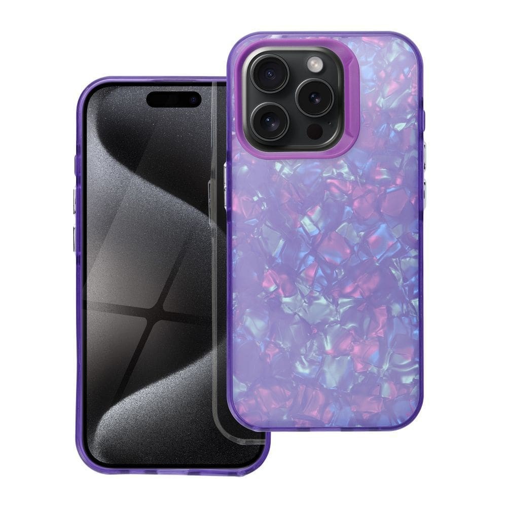 Forcell iPhone 16 Pro Tutti Frutti Θήκη Σιλικόνης - Violet