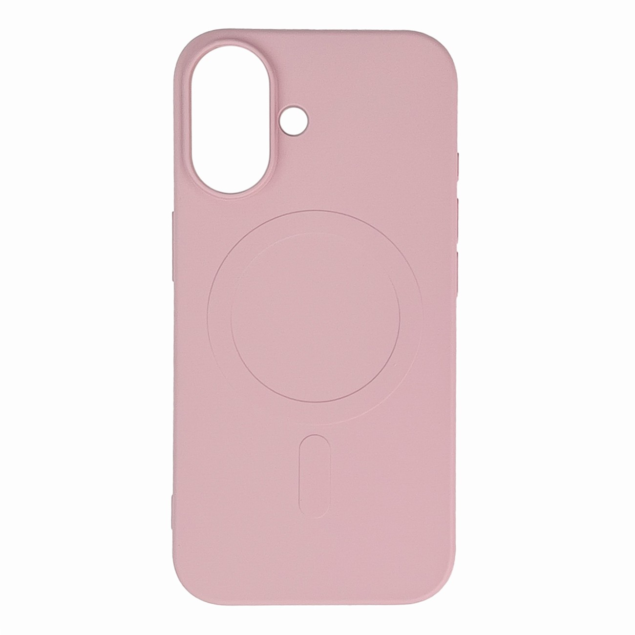 Forcell iPhone 16 Plus MagSafe Θήκη Σιλικόνης - Pink