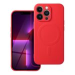 Forcell iPhone 16 Pro Max MagSafe Θήκη Σιλικόνης - Red