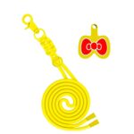 Universal Λουράκι Λαιμού για Smartphone Neck Strap With Hook And Emoji Bow Yellow