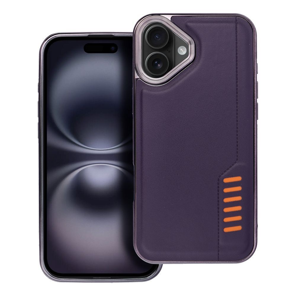 Forcell iPhone 16 Milano Θήκη Σιλικόνης - Purple