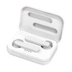 Platinet Sports Earphones Bluetooth Handsfree Ακουστικά με Θήκη Φόρτισης Λευκά