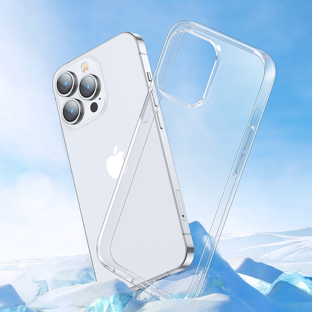iPhone 14 Pro Max Θήκη Σιλικόνης Διάφανη Joyroom 14X Case Durable Cover Housing Clear (JR-14X4)