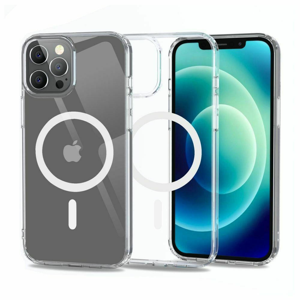 Tech Protect iPhone 12 Pro Max MagSafe Flexair Hybrid Θήκη Σιλικόνης - Διάφανη
