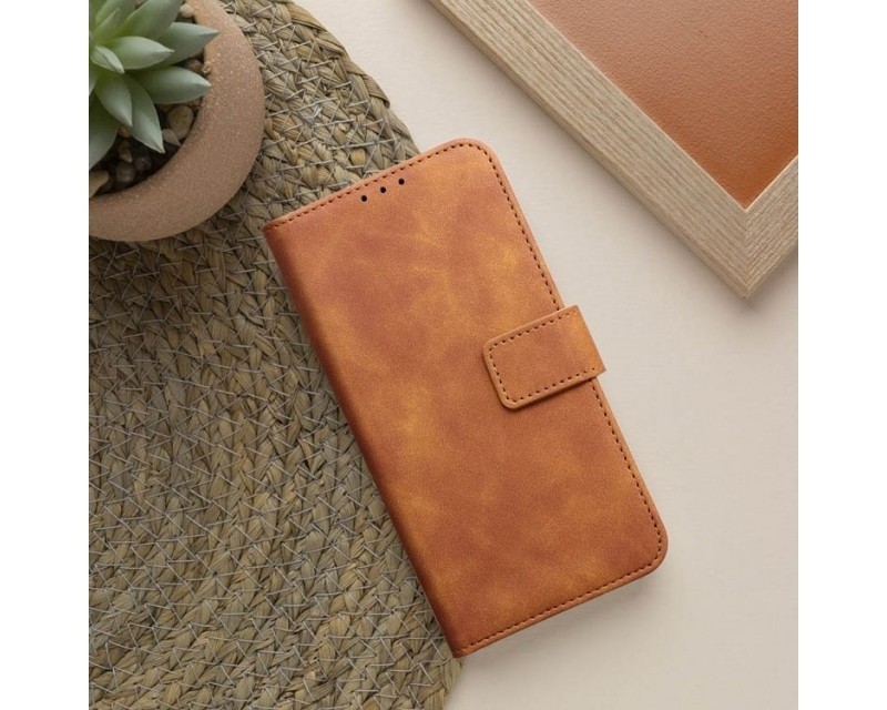 Xiaomi Redmi Note 11 Pro / Note 11 Pro 5G Θήκη Βιβλίο Καφέ Forcell Tender Book Case Brown