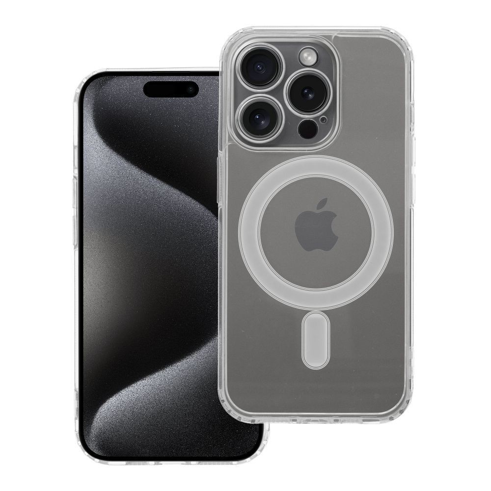 Forcell iPhone 13 Pro MagSafe Frost Θήκη Σιλικόνης - Διάφανη