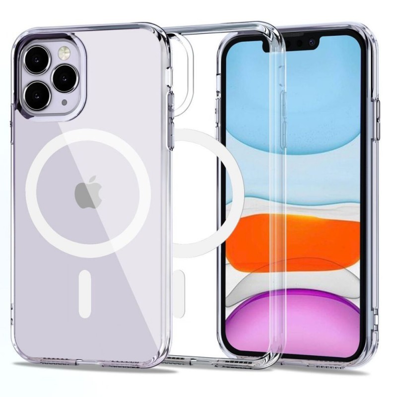 Forcell iPhone 11 Pro MagSafe Frost Θήκη Σιλικόνης - Διάφανη