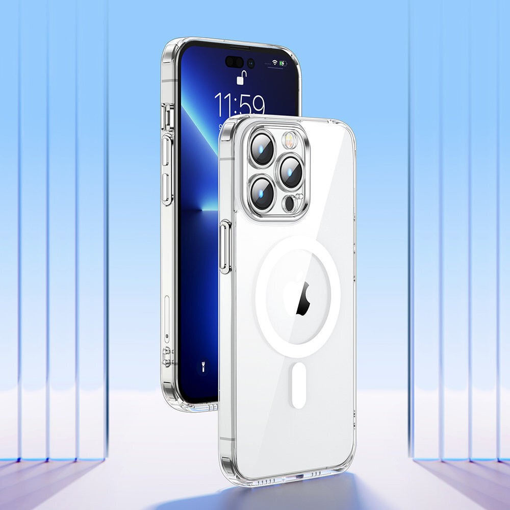 Joyroom iPhone 14 Pro MagSafe Θήκη Σιλικόνης - Διάφανη