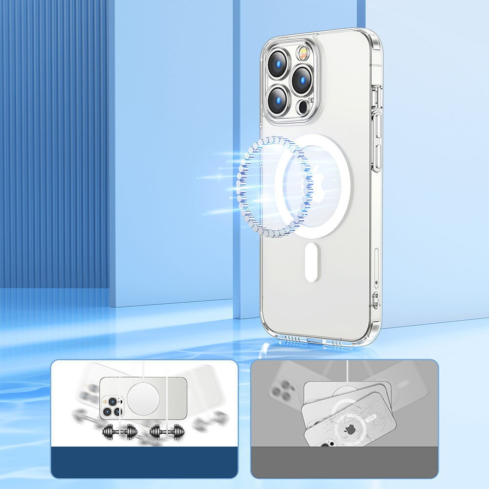Joyroom iPhone 14 Pro MagSafe Θήκη Σιλικόνης - Διάφανη