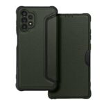 Tel1 Samsung Galaxy A13 4G Razor Carbon Θήκη Βιβλίο - Green