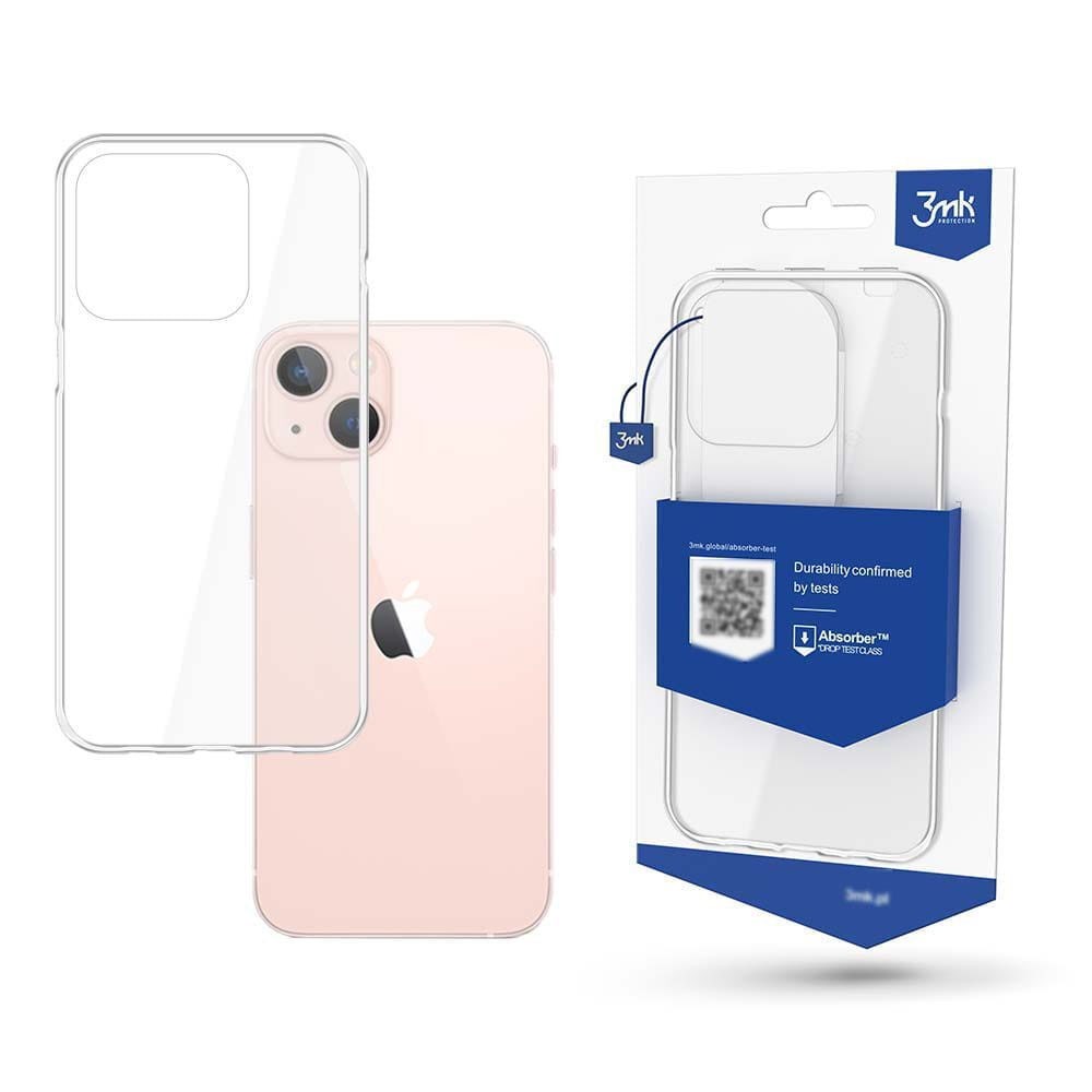 3MK iPhone 14 Θήκη Σιλικόνης - Διάφανη